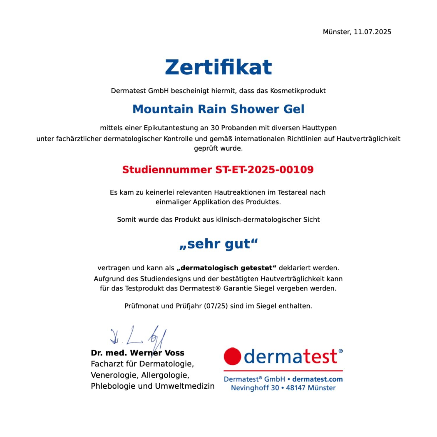 Набір гелів для душу Mountain Rain 300 ml + 600 ml натуральний, фото №9