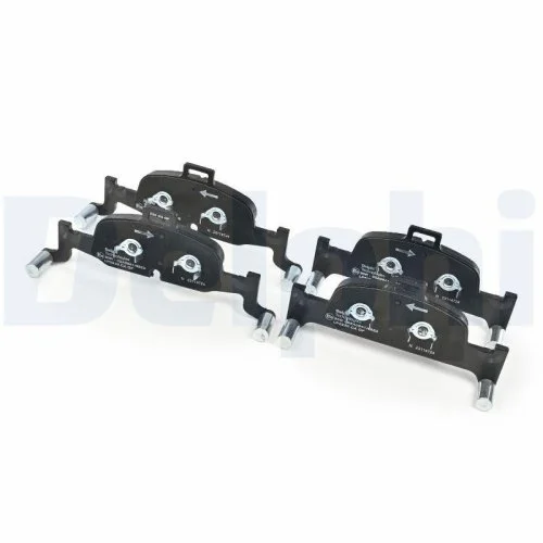 Комплект гальмівних колодок, дискове гальмо DELPHI LP3239 для AUDI, передня вісь, фото №2