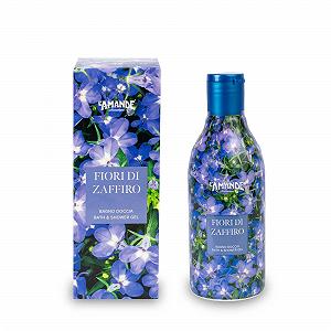 Гель для душу L'AMANDE Sapphire Blossoms Мигдаль та карамель 250 мл synthetic.ua - Фото 1