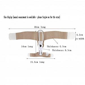 Корректор большого пальца ноги с двумя отверстиями при вальгусной деформации, выворачивании кости стопы synthetic.ua - Фото 1