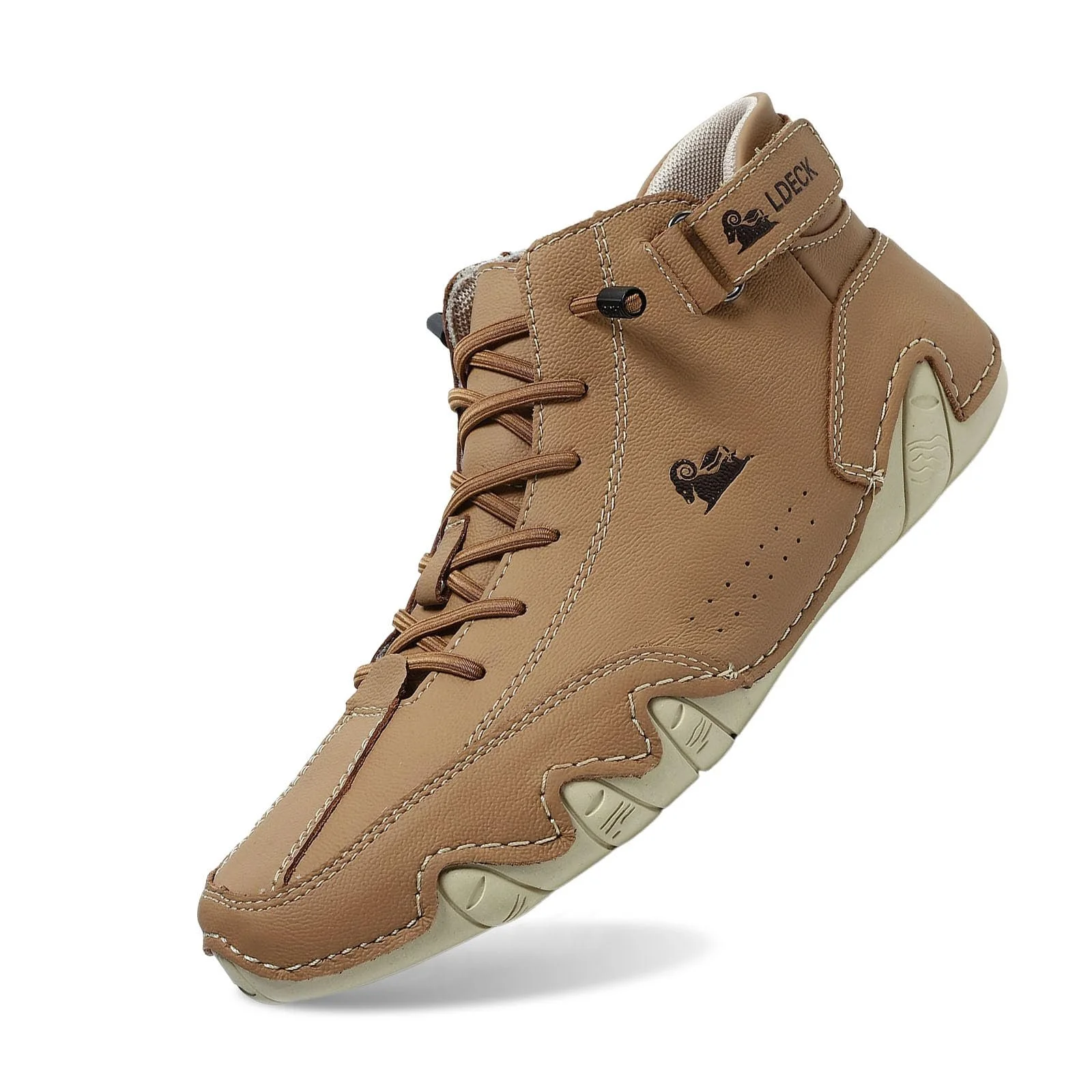 Черевики Barefoot шкіряні високі Alpaca Cowboy італійські водонепроникні, фото №1