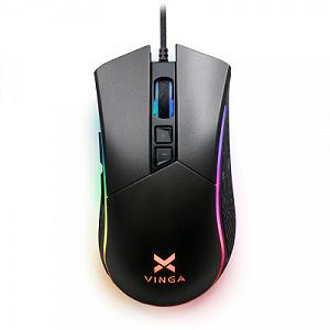 Мышка Vinga MSG-201 Black - Фото 1