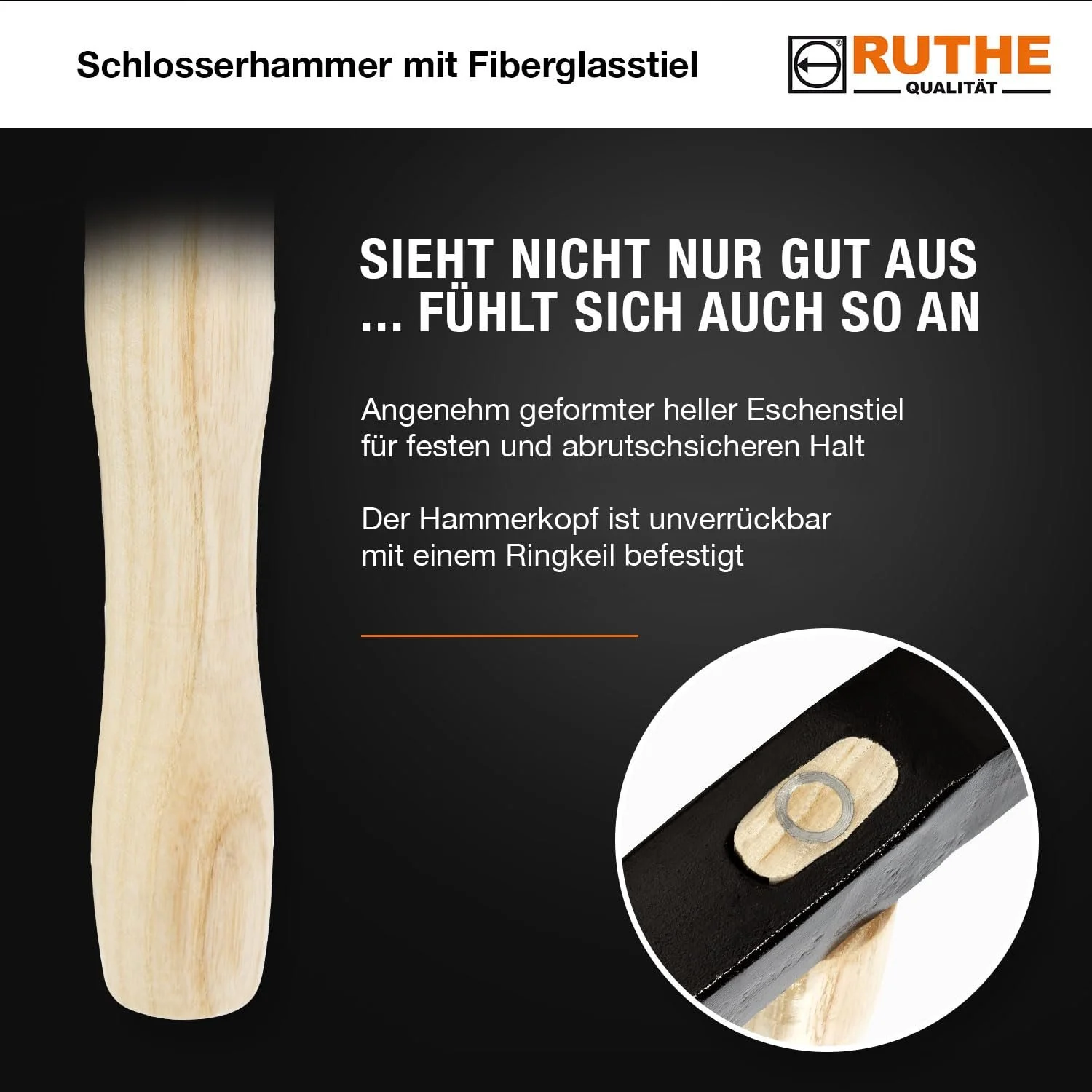 Молоток мостильщика Ruthe Berlin Shape 3015059119 1500 г разноцветный, фото №5 Молоток мостильщика Ruthe Berlin Shape 3015059119 1500 г разноцветный, фото №5