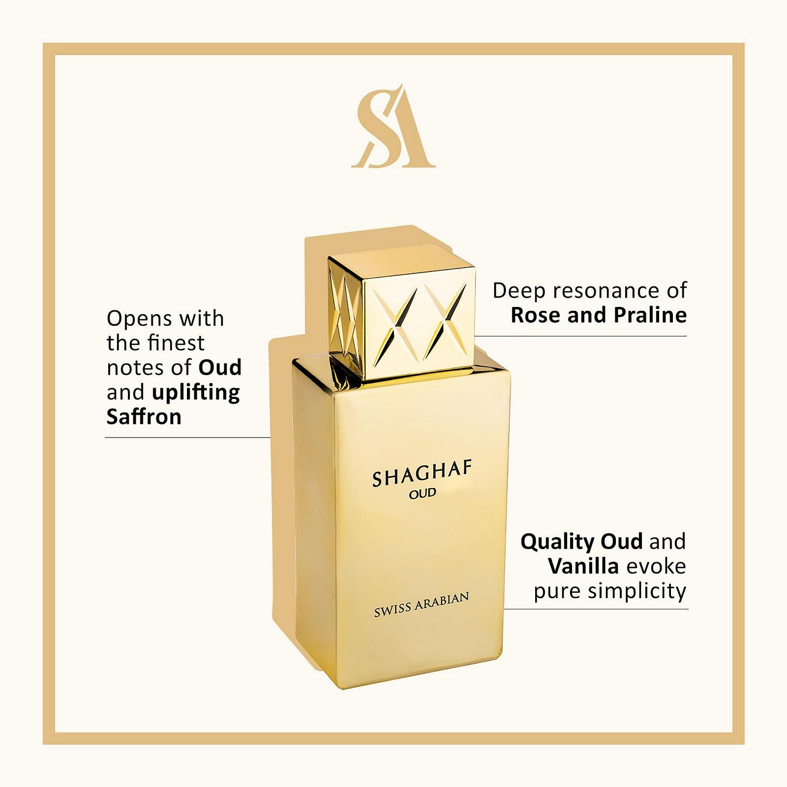 Набор ароматов Swiss Arabian Shaghaf 225 мл Набор подарочный / Парфюмерный набор / 3 разных аромата в одном наборе / Рождественский набор, фото №4