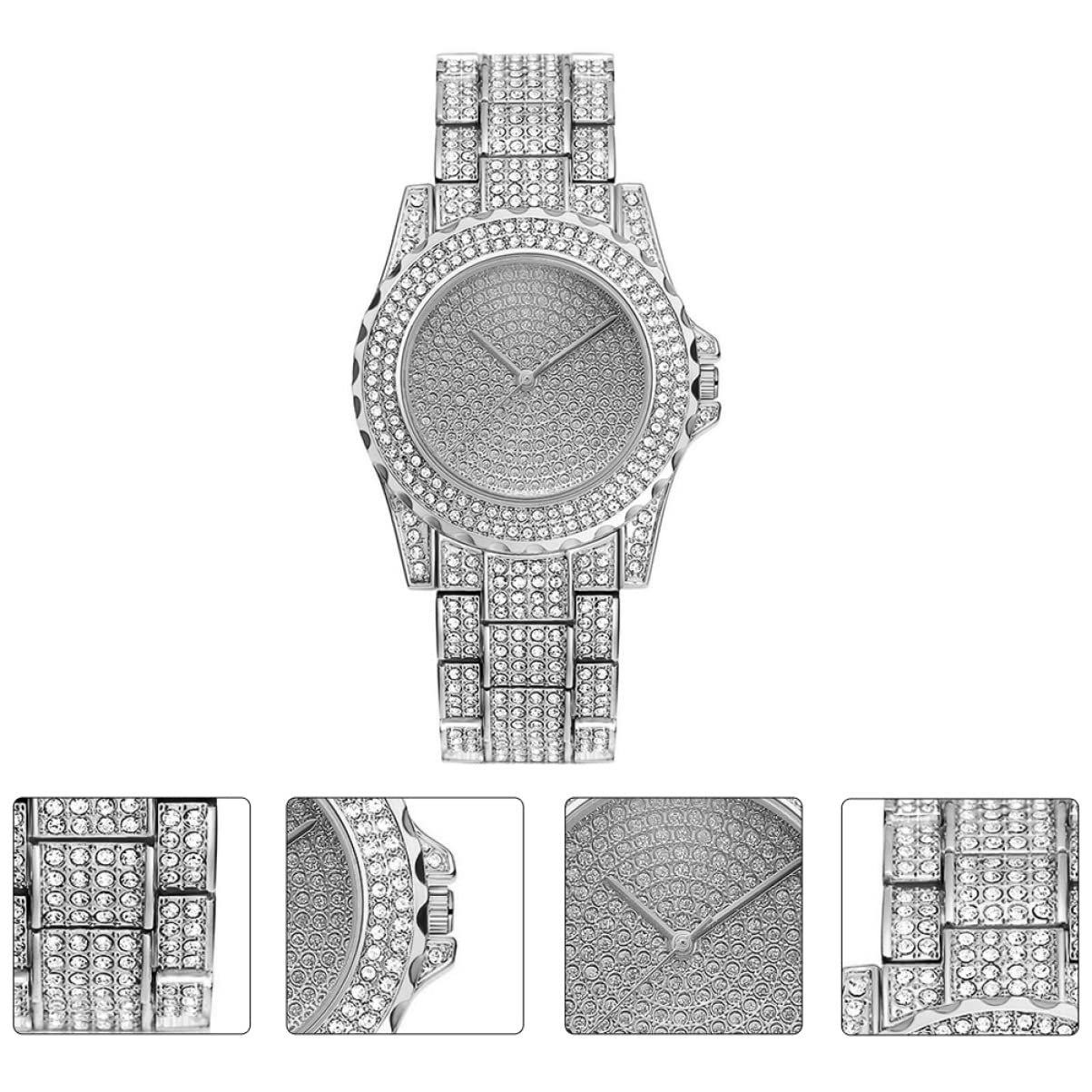 Жіночий годинник PartyKindom Кварцовий Сріблястий Ремінець з нержавіючої сталі, фото №8