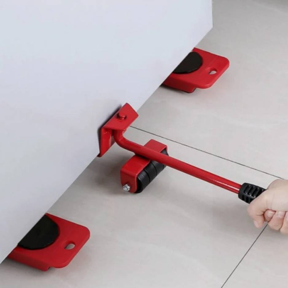 Набір для переміщення важких предметів меблів і техніки Moving Helpers 5 в 1 переносимий підйомник, фото №4