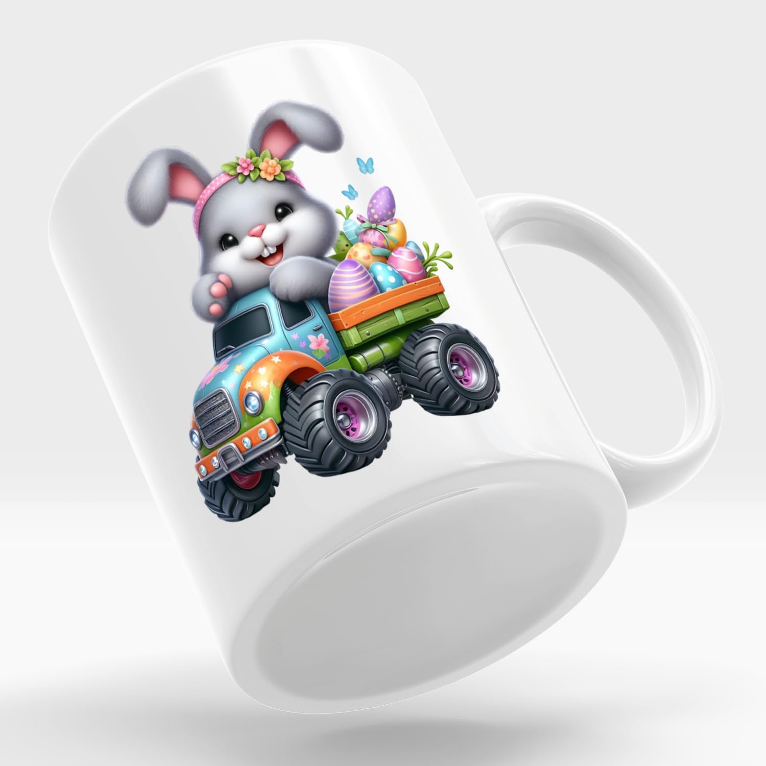 Детская забавная кружка Monster Truck, фото №2