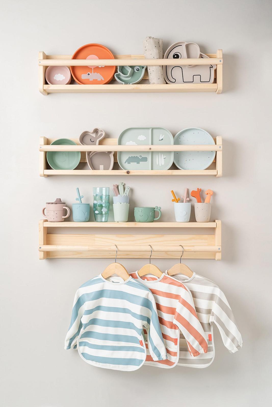 Дитяча міні-чашка Done by Deer Силіконова Набір з 3 чашок 160 мл з ручкою Термостійка Без BPA з харчового силікону, фото №4