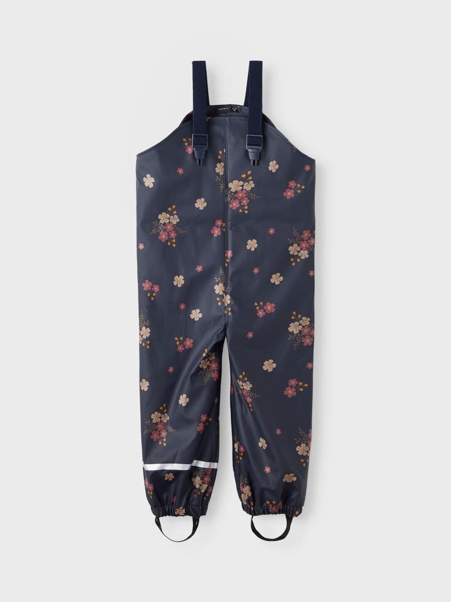 Комплект дождевика для девочек NAME IT Nmfdry Rain Set Flower Fo Noos, фото №5