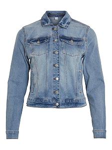 Джинсовая куртка Vila Vishow New L/S Denim Jacket/Su-noos - Фото 1