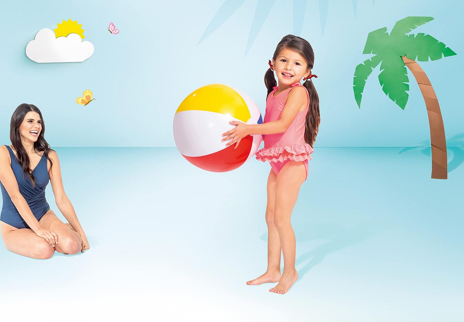 М'яч Intex Glossy Panel, надувний, діаметр 51 см (2 шт. в упаковці), фото №3