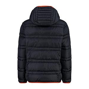 Куртка CMP Унісекс Дитяча з Фіксованим Капюшоном Утеплена Вугільний synthetic.ua - Фото 1