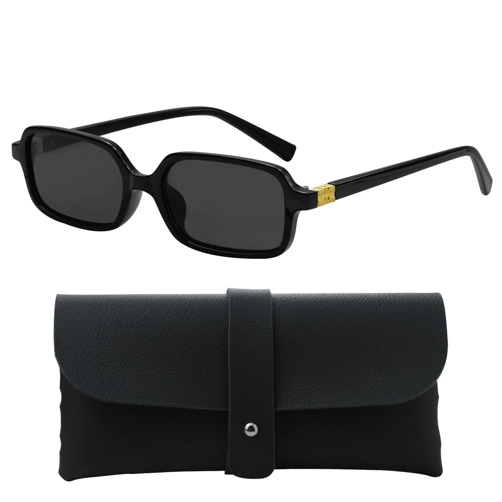 Сонцезахисні окуляри JASFLY чоловічі 90-ті Поляризовані UV400 Синій, фото №1