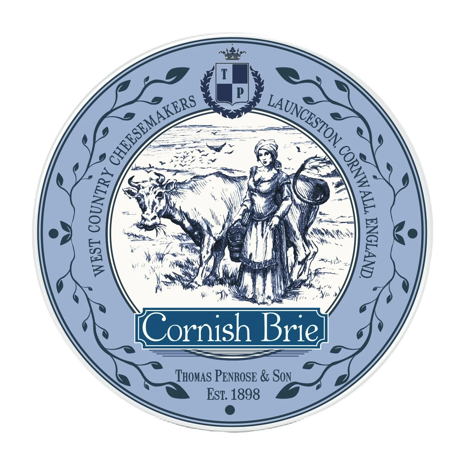 Форма для запікання сиру брі Occasion West Country Gourmet Vintage керамічна, фото №3