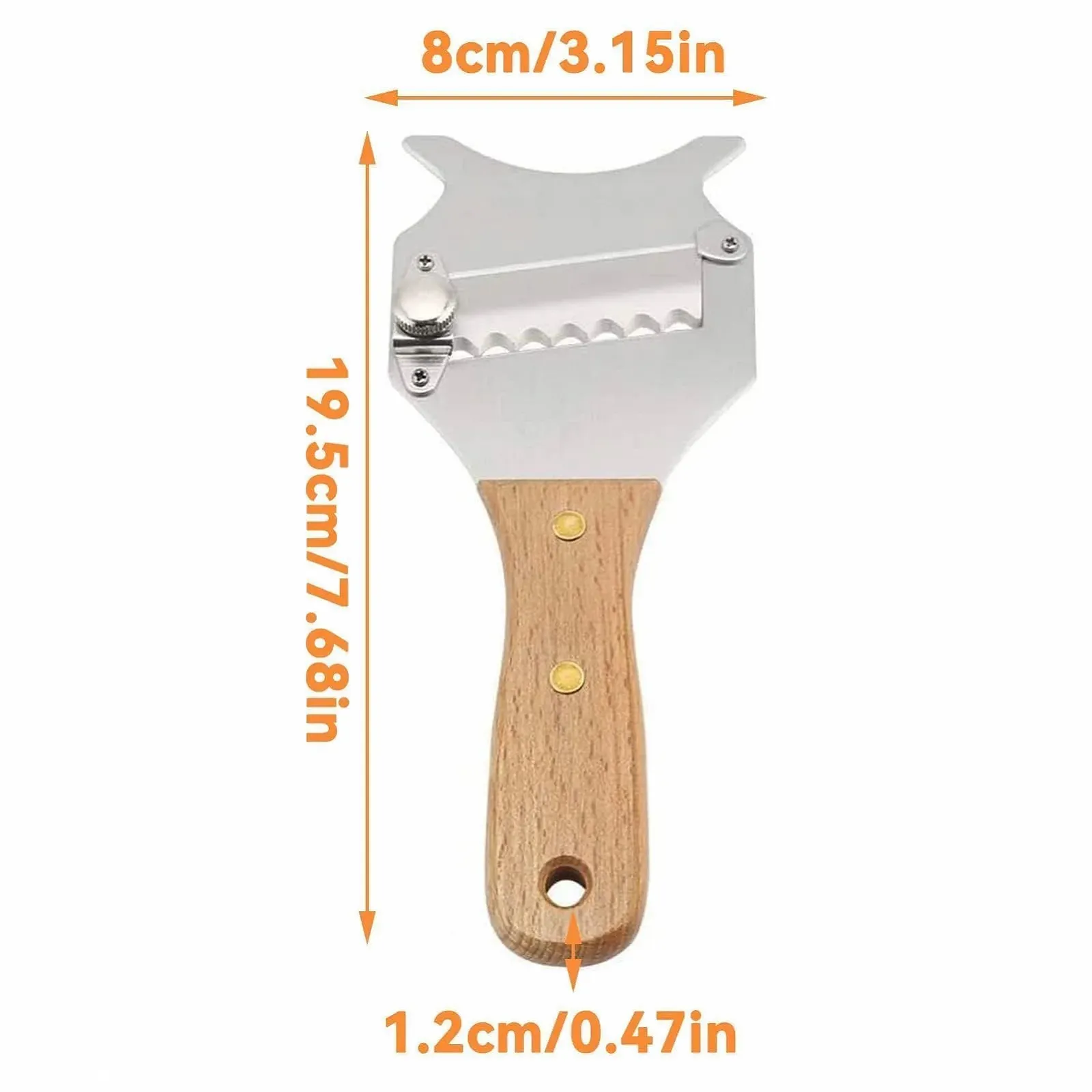 Слайсер Agatige для трюфелів з нержавіючої сталі, фото №6 Слайсер Agatige для трюфелів з нержавіючої сталі, фото №6