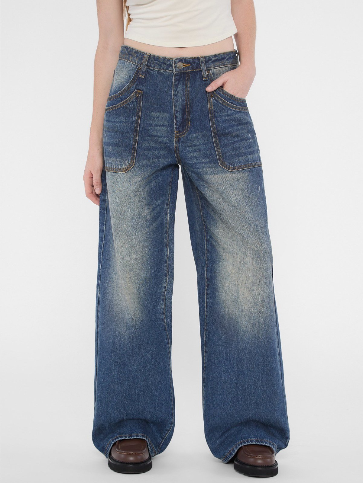 Джинсы 5 КАРМАНОВ OSG1 27, фото №1