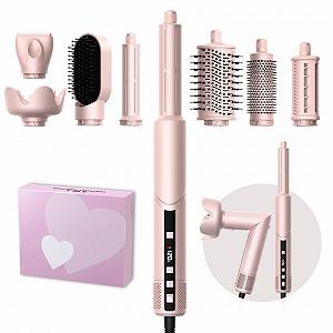 Стайлер для волосся MogaWave Pro Air Styler 8 в 1 1400 W 110,000 RPM з дифузором та плойкою - Фото 1