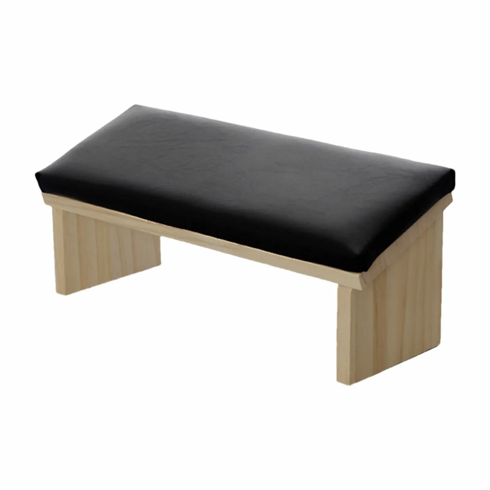 Підставка під руку для манікюру Дерев'яна з PU шкіри, фото №1 Підставка під руку для манікюру Дерев'яна з PU шкіри, фото №1