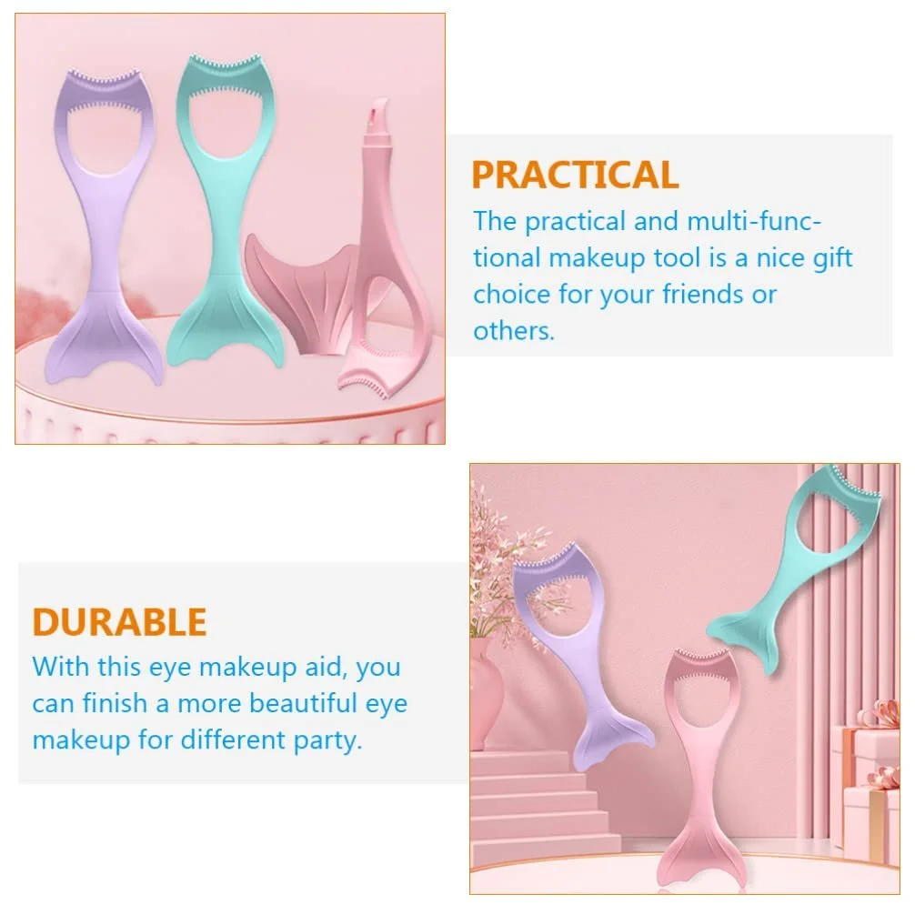 Инструмент для трафаретов для подводки глаз SOLUSTRE, силиконовый, фото №4 Инструмент для трафаретов для подводки глаз SOLUSTRE, силиконовый, фото №4