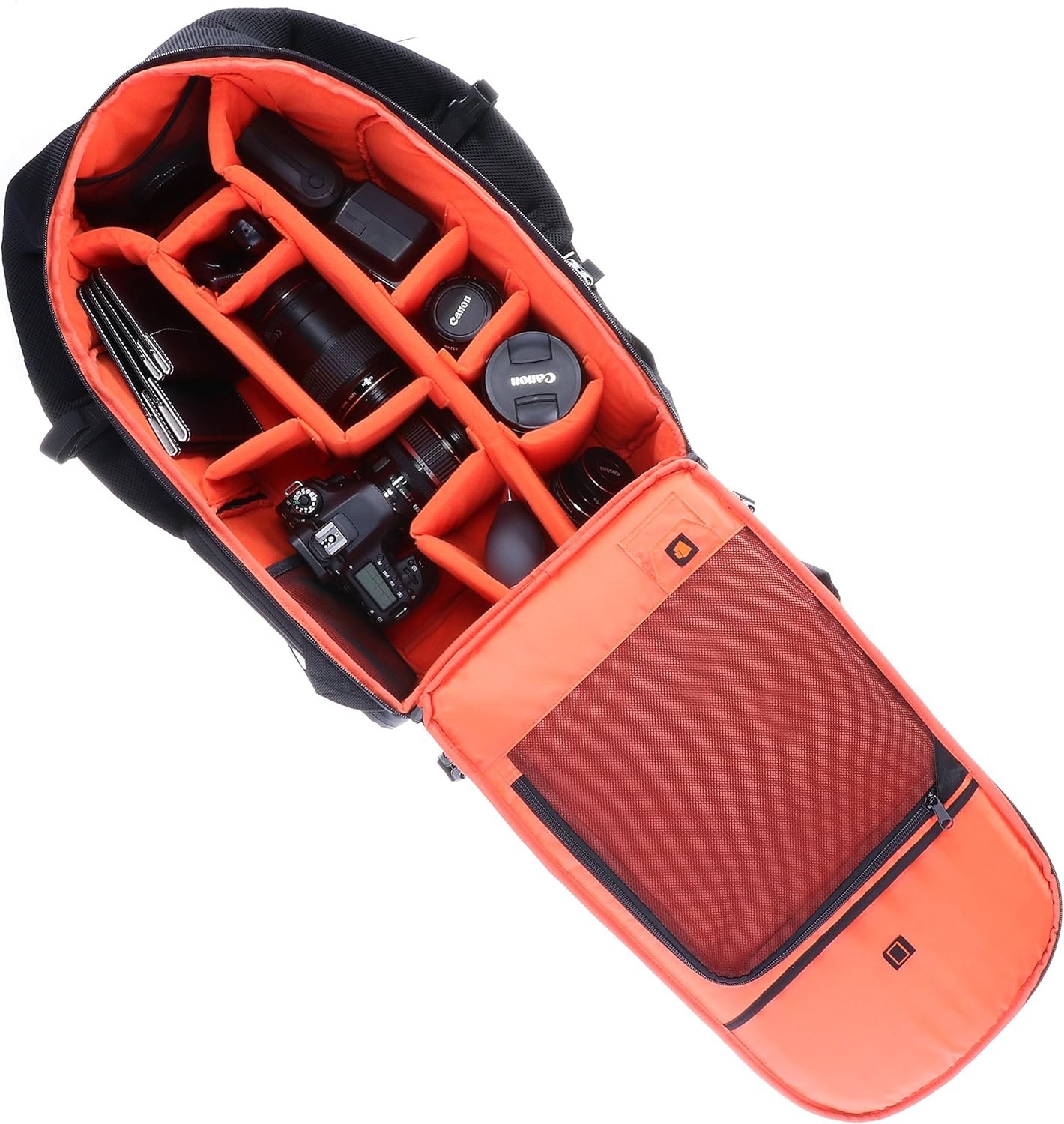 Рюкзак для фотоаппарата Rollei Fotoliner 20290 / размер L / DSLM/DSLR / Черный, фото №3