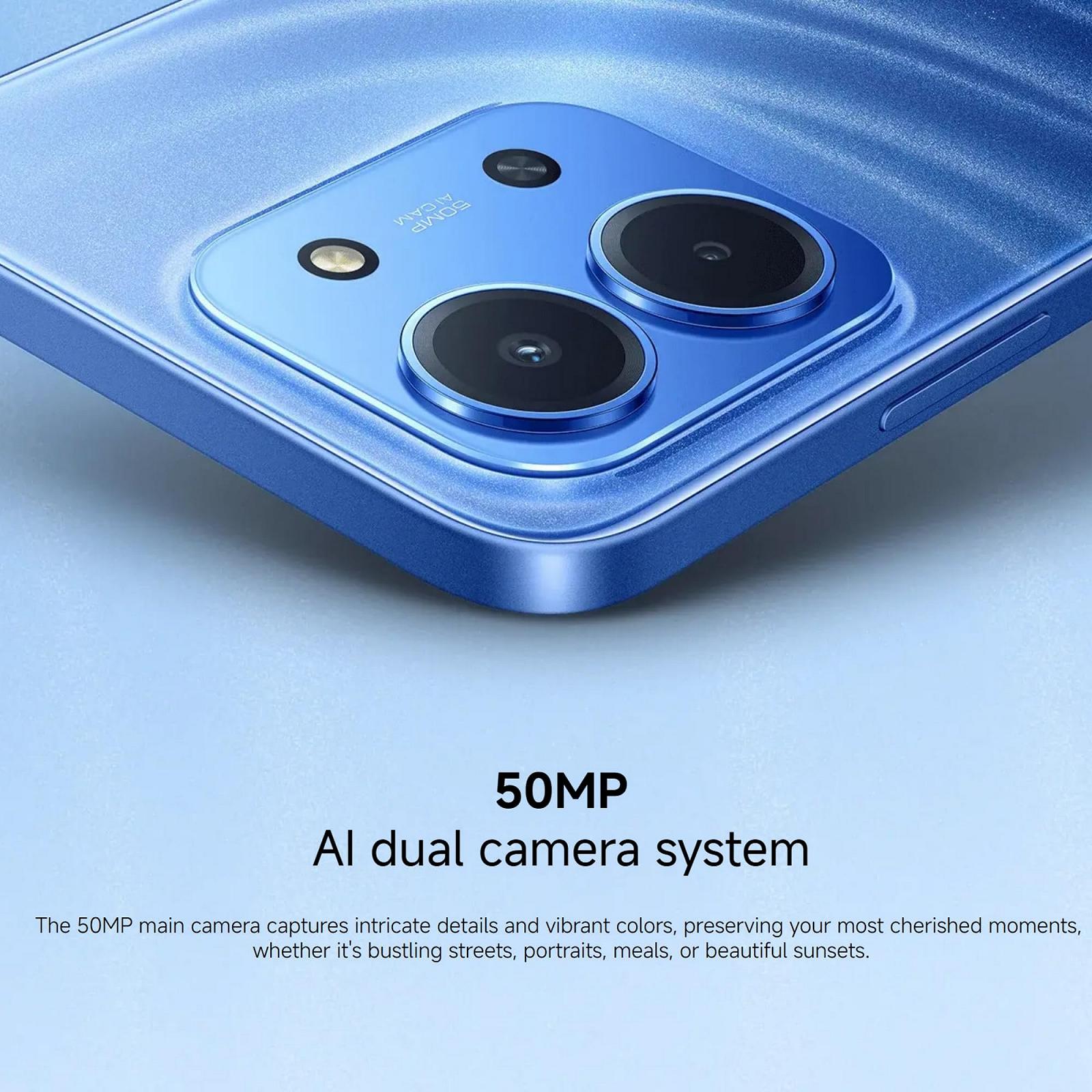 Смартфон Xiaomi Redmi 15C 4/256GB 6.9 дюйма 120Hz 50MP 6000mAh Blue Moonlight, фото №10