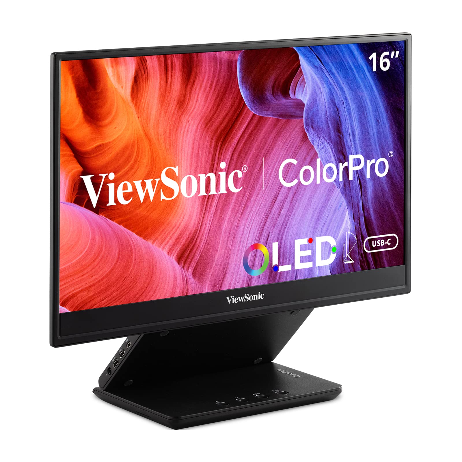 Монитор ViewSonic VP16-OLED 15.6 дюйма Portable OLED 1920x1080 FHD, фото №1