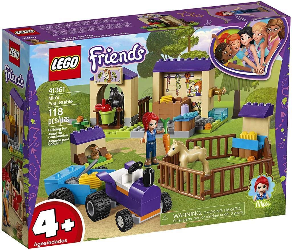 Конструктор Lego Friends Mias Foal Hutch різнокольоровий, фото №6
