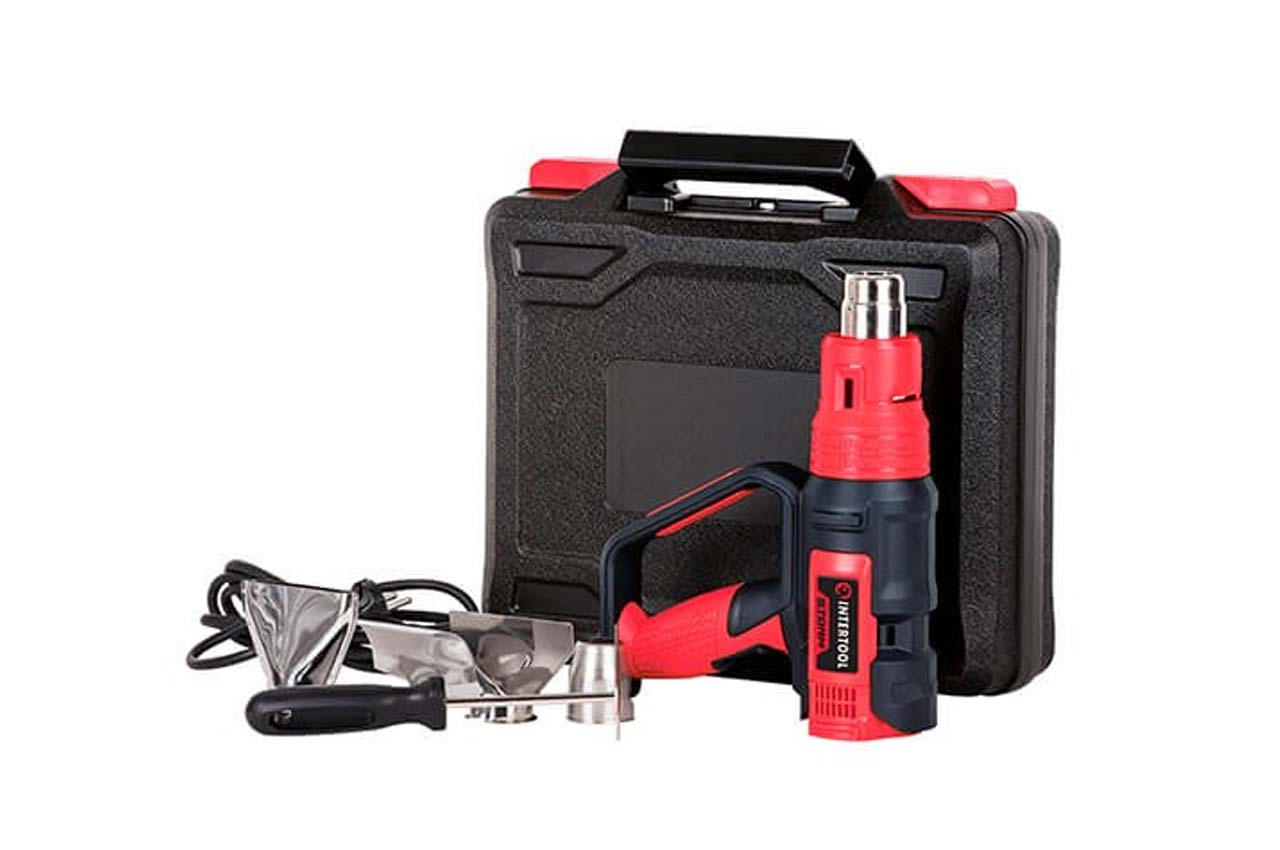 Фен промышленный Intertool Storm 2000 Вт (WT-1030), фото №6 Фен промышленный Intertool Storm 2000 Вт (WT-1030), фото №6