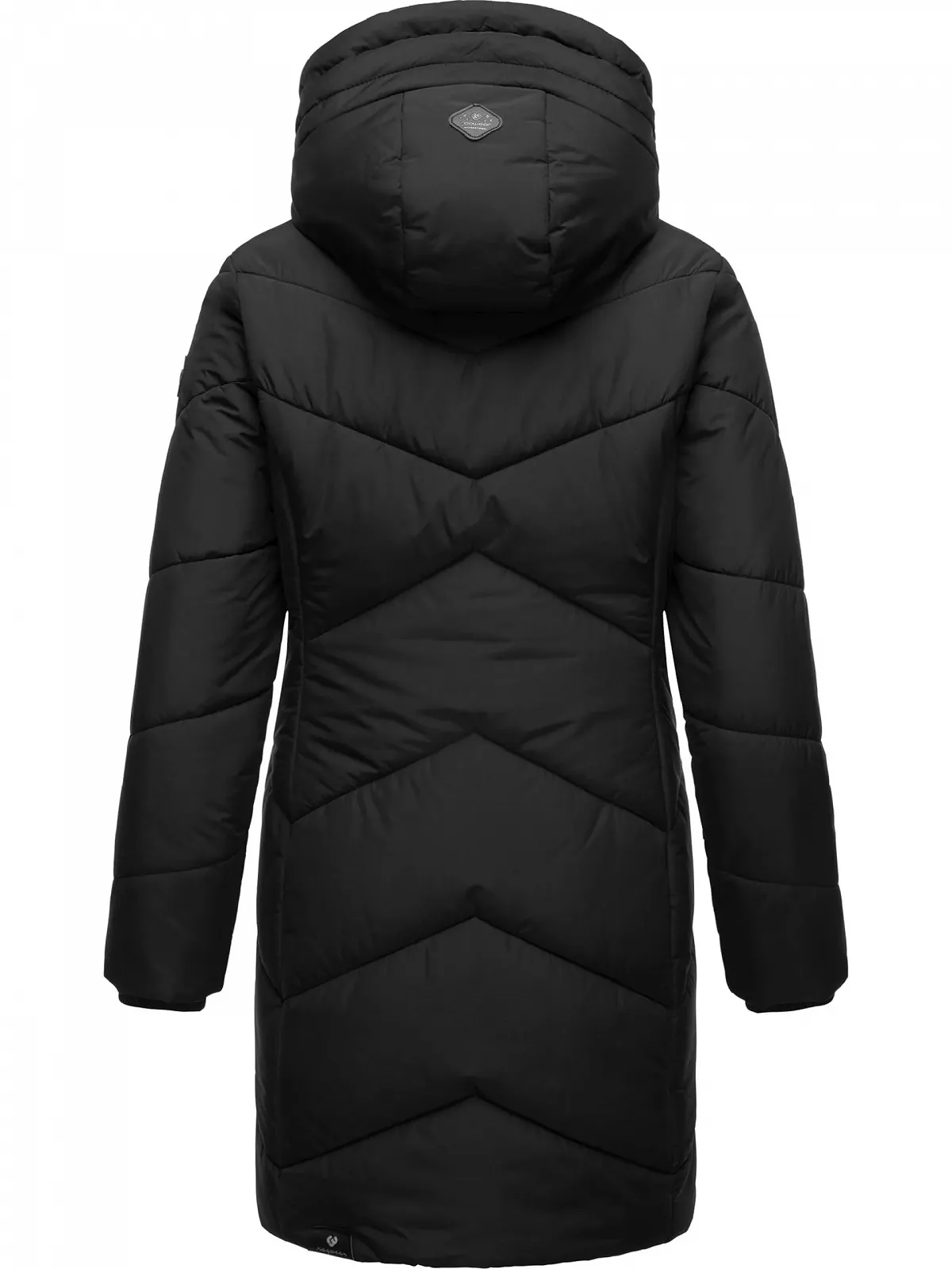 Водонепроникне зимове пальто Ragwear Novista Жіноче стьобане з капюшоном, фото №3