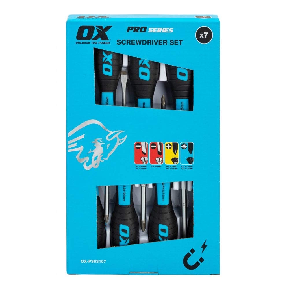 Набір викруток OX OX-P363107 Pro 7 шт. 1, фото №3 Набір викруток OX OX-P363107 Pro 7 шт. 1, фото №3