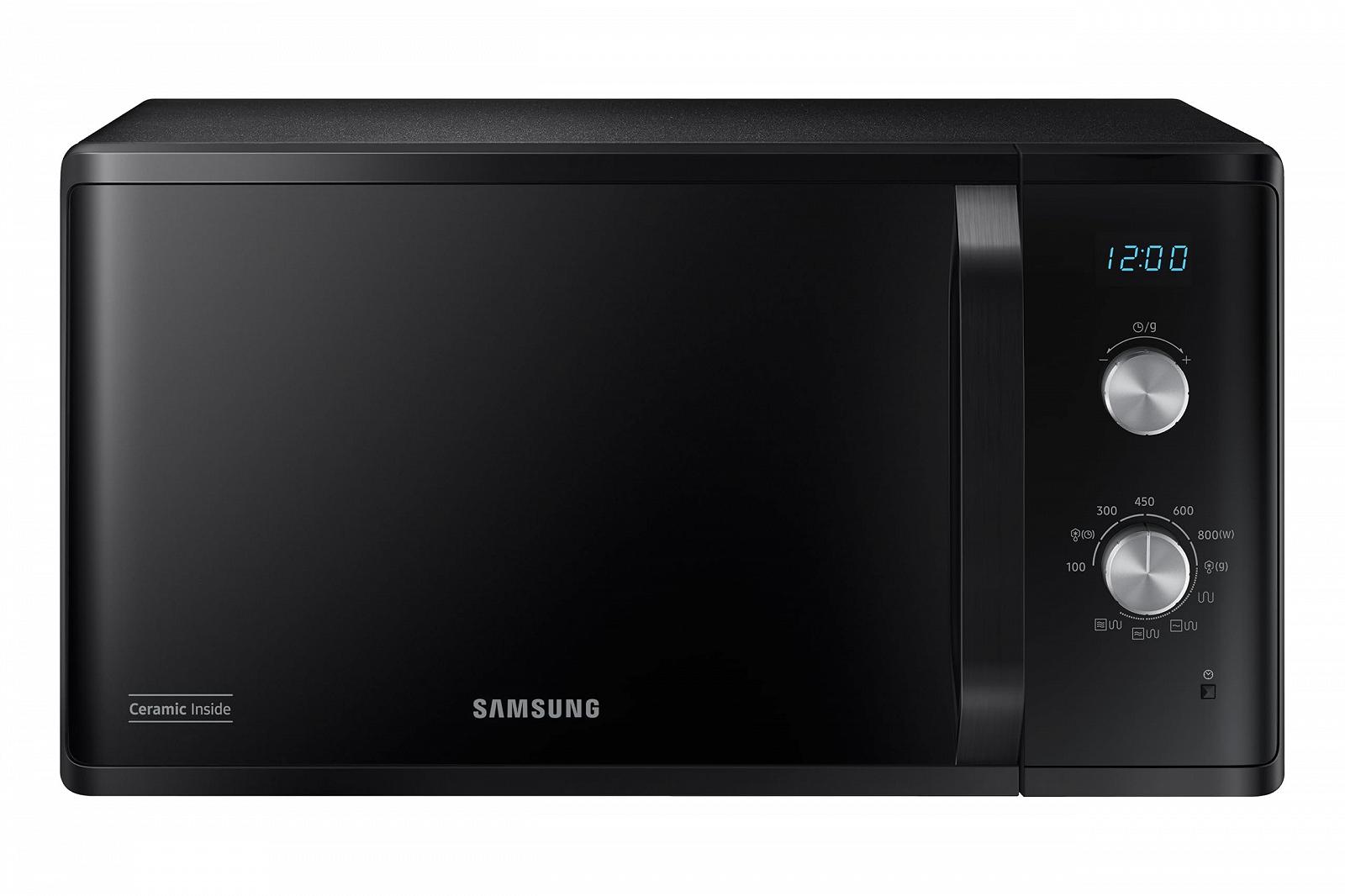 Мікрохвильова піч з грилем Samsung MG23K3614AK/E1 23 л 800 Вт TDS System Чорна, фото №1