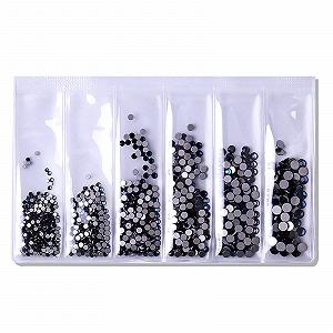 Стразы Klare кристаллические для ногтей, смешанные, плоская задняя часть, стразы для художественных поделок - Фото 1