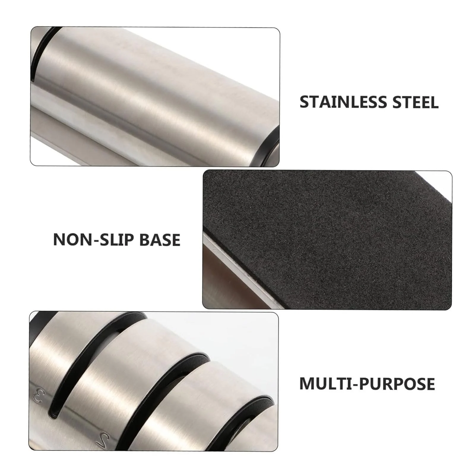 Точилка для ножів esmen 3-ступінчаста професійна з нержавіючої сталі, фото №4 Точилка для ножів esmen 3-ступінчаста професійна з нержавіючої сталі, фото №4