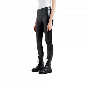 Леггинсы Armani Exchange Essential Stretch Кожа PU Женские - Фото 1