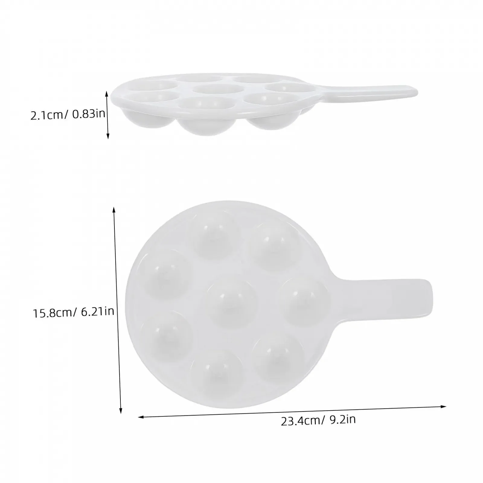 Форма для запікання VALICLUD Керамічна для равликів, з ручками, термостійка, фото №2