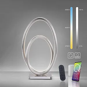 Настільна лампа Paul Neuhaus Q-NEVIO Round Smart Home 2700-5000K 25.5 Вт synthetic.ua - Фото 1