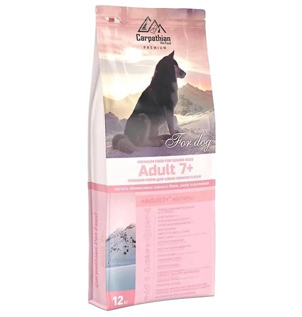 Сухий корм для собак Carpathian Pet Food Adult 7 12 кг 4820111140732, фото №1