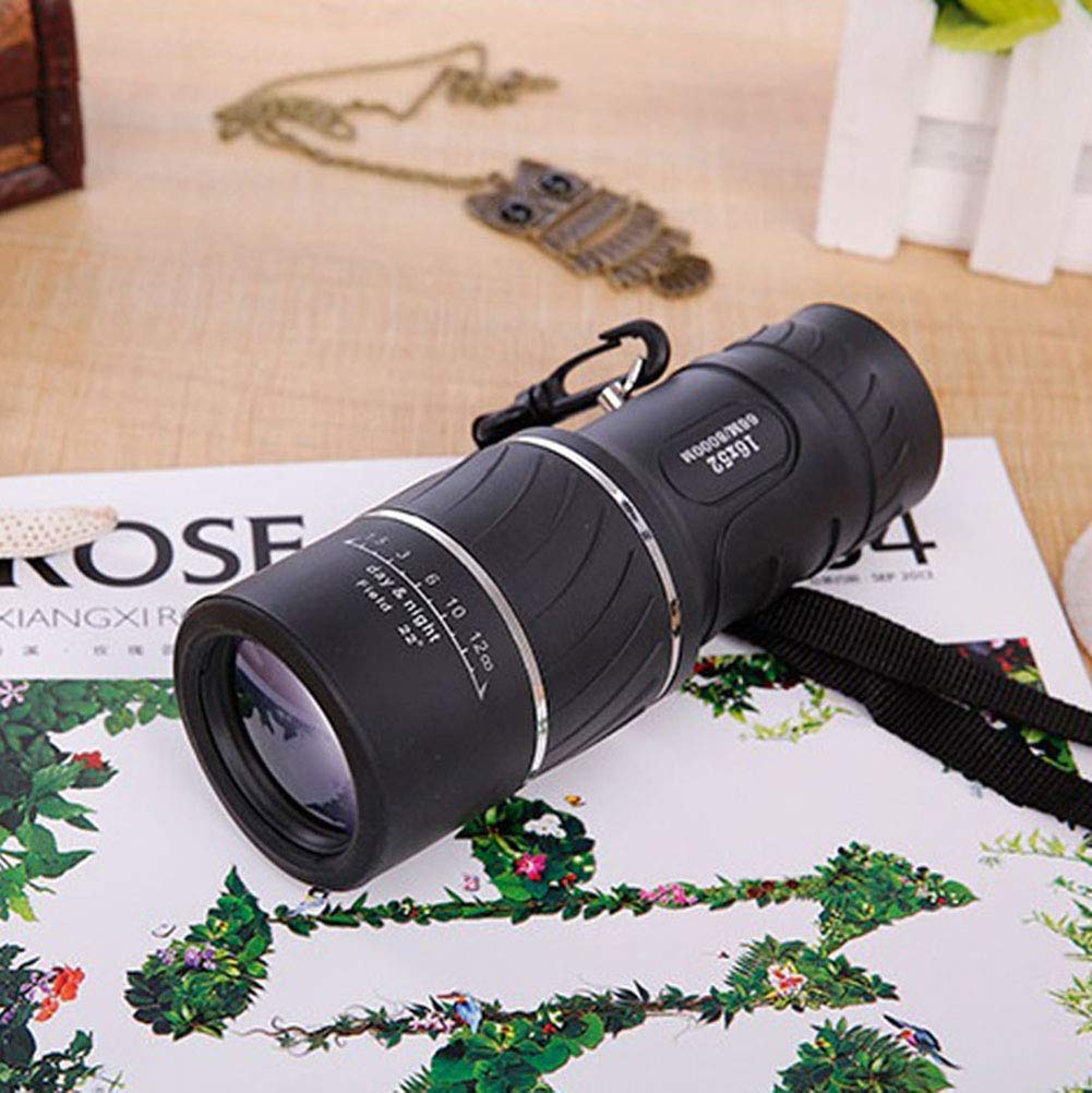 Монокуляр Sing 16x52 Dual Focus Monocular Zoom Optic Lens Біноскоп з покриттям, фото №5