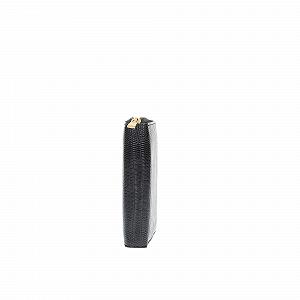 Гаманець GUESS Sibel SLG Medium Zip Around Wallet Black Чорний Класичний synthetic.ua - Фото 1