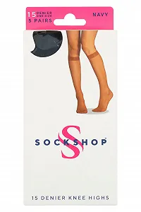 Панчохи SockShop Жіночі 5 пар 15 Denier synthetic.ua - Фото 1