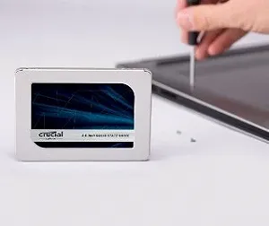 Внутренний SSD Crucial MX500 CT500MX500SSD1 500ГБ 3D NAND SATA 2.5 дюйма synthetic.ua - Фото 1