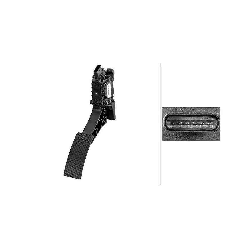 Датчик положення педалі акселератора HELLA 6PV 312 350-021 для MERCEDES-BENZ, фото №1