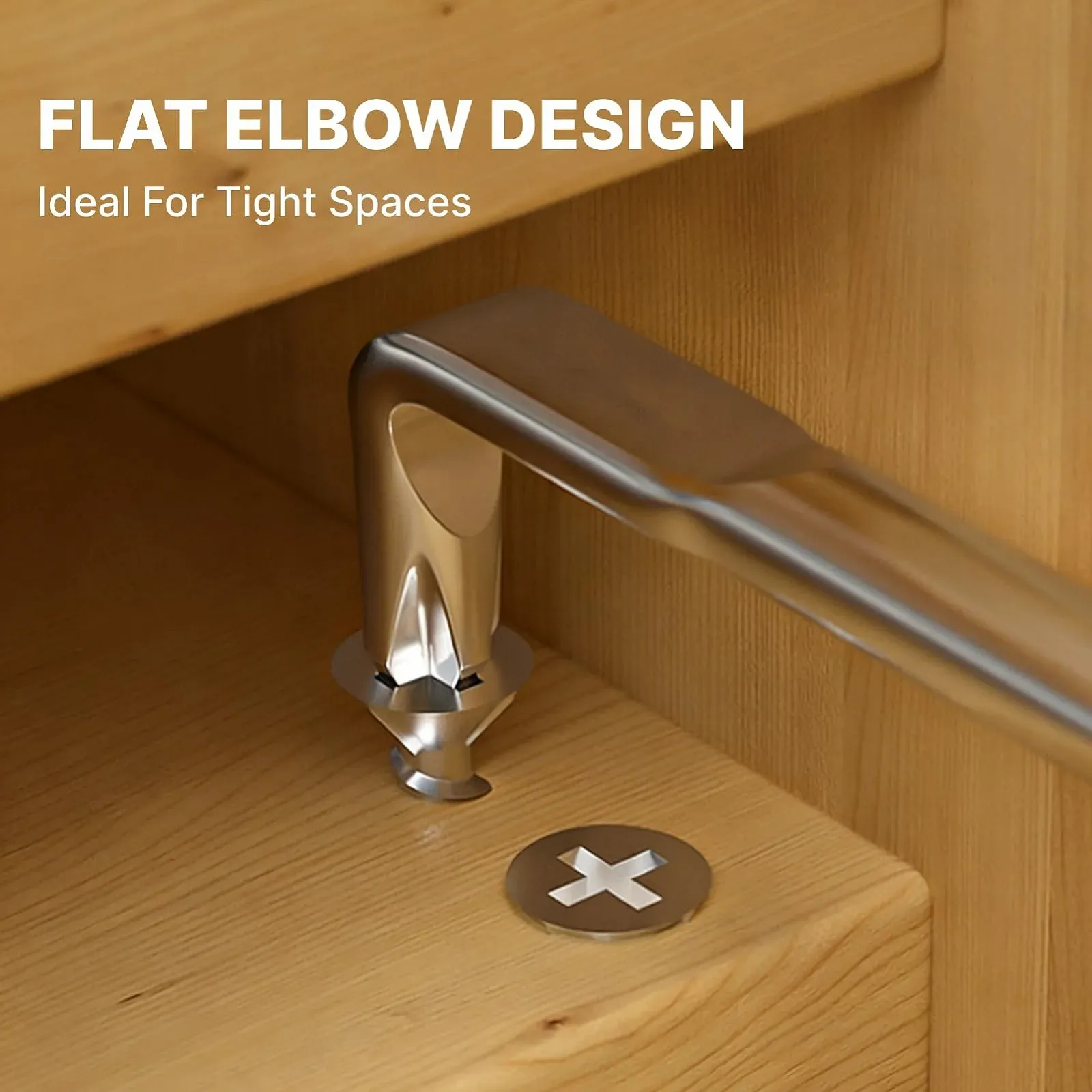 Набір кутових викруток PH1, PH2, L6 2 предмети 90 градусів Z-тип, фото №6