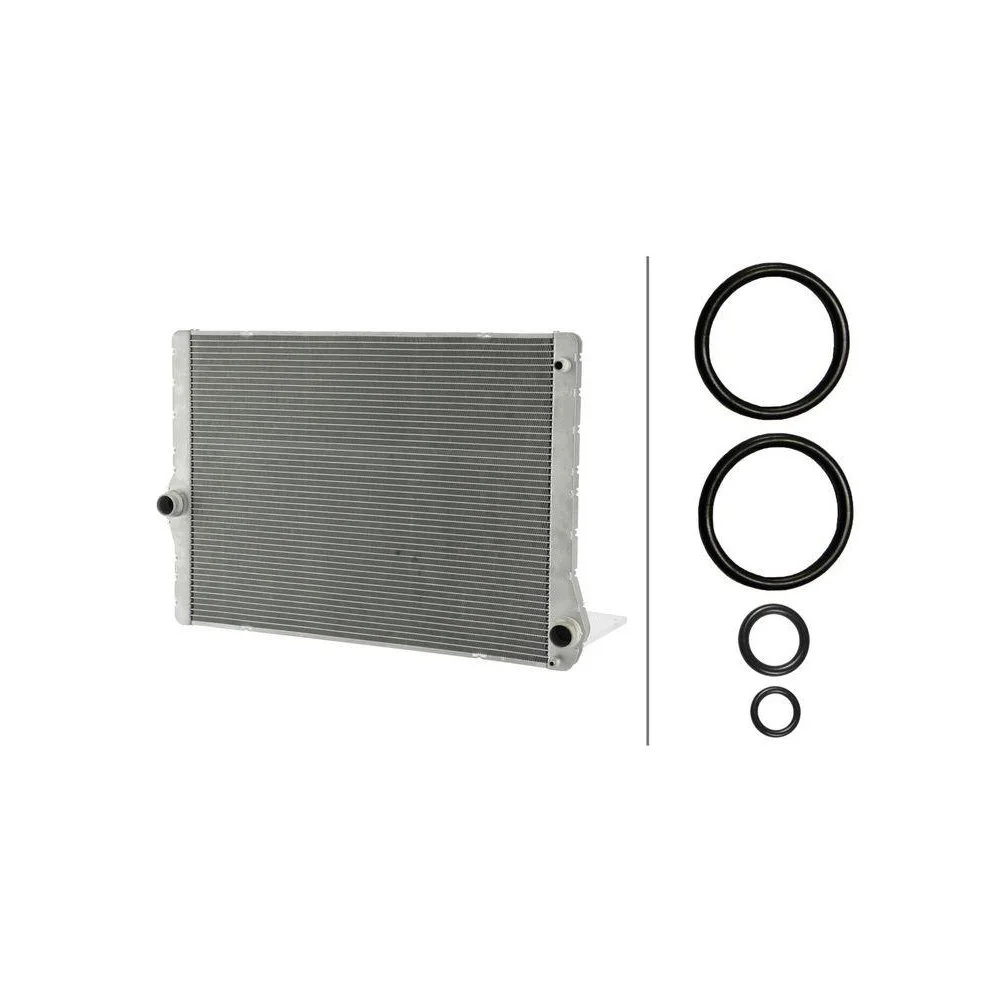 Радіатор охолодження двигуна HELLA 8MK 366 301-791, фото №1