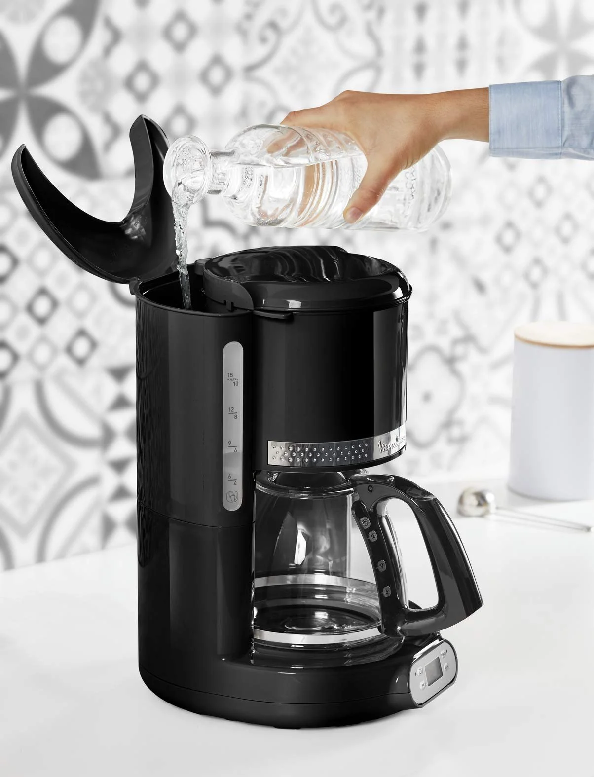 Кофеварка капельная Moulinex Soleil FG380B10 1.25 л 10-15 чашек, фото №4