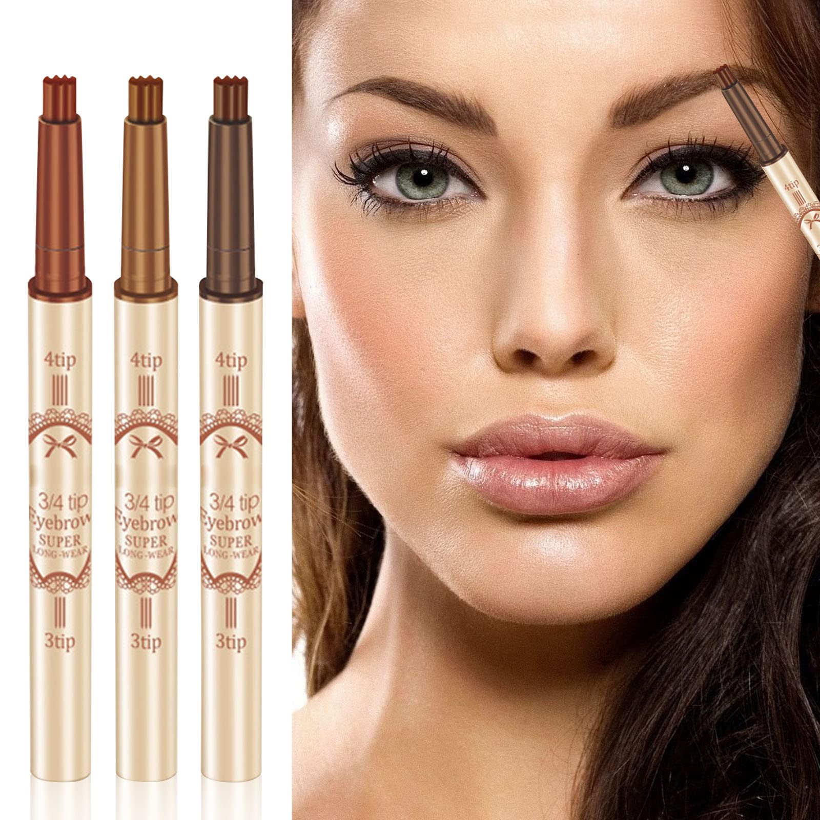 Карандаш для бровей Trident T23R713 C Универсальный размер, фото №2 Карандаш для бровей Trident T23R713 C Универсальный размер, фото №2