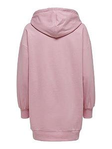 Туніка ONLZOEY LS DREAMER OVERSIZED TUNIC NN 15258223-Dawn Pink-Print:BOSTON ONLY L synthetic.ua - Фото 1