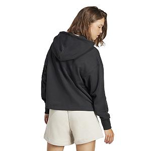 Женская толстовка с капюшоном на молнии adidas All Szn French Terry Loose (1 шт. в упаковке) synthetic.ua - Фото 1