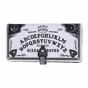 Кошелек Nemesis Now Ouija с тиснением, белый, 18.5 см, искусственная кожа PU, белый - Фото 1