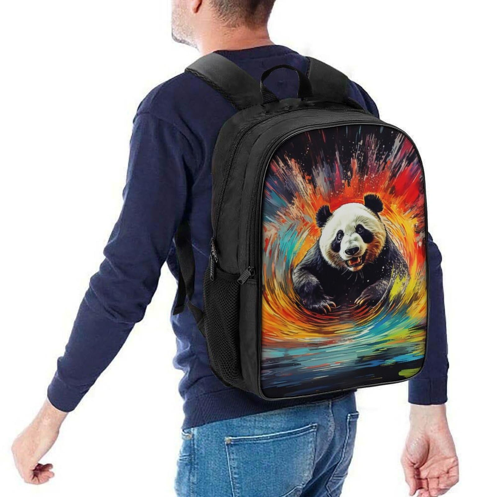 Рюкзак шкільний Panda DPEOANEBN 40x28x16см, фото №5